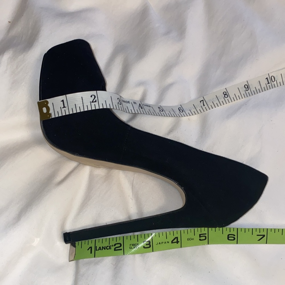 Kurt Geiger platform heels (4”/1”) black suede Size 5.5 GORGEOUS! - Picture 4 of 8
